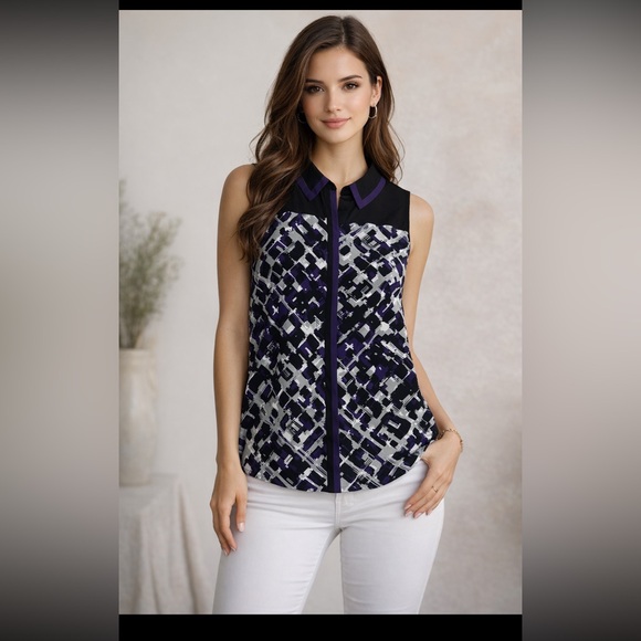 #62 Calvin Klein blouse - Picture 1 of 3